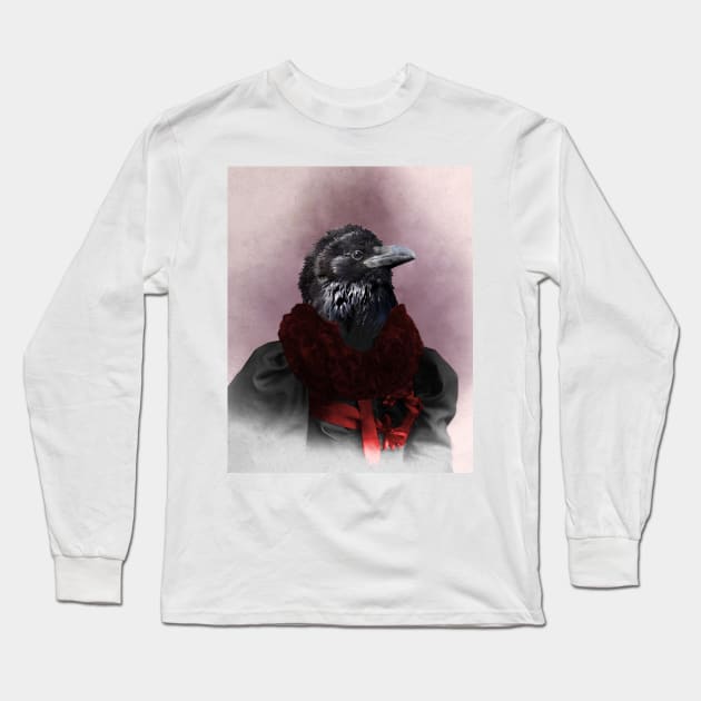 Lady of Raven Long Sleeve T-Shirt by Loveday101